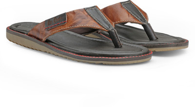 Lee Cooper Men Tan Flats