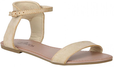 

estatos Women Brown Flats