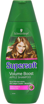 

Schwarzkopf Supersoft Volume Boost (Up to 70% More Volume with Collagen Complex)(400 ml)