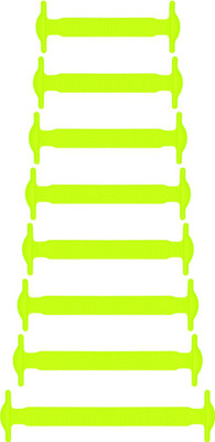 

UNTOLD No-Tie Elastic Silicone Shoe Lace(Yellow Set of 8)