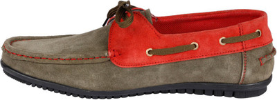

Bachini Boat Shoes For Men(Khaki, Red, Olive