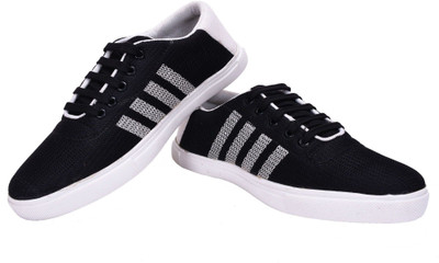 

Atrey Colored Casuals For Men(Black, Black net