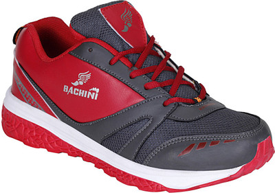 

Bachini Running Shoes For Men(Red, Grey
