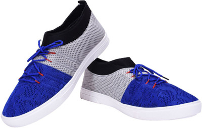 

Atrey Multi Colored Casuals For Men(Multicolor, Cream/blue