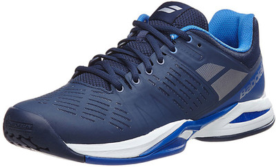 

Babolat Propulse Team All Court Tennis Shoes For Men(Blue, Dark blue