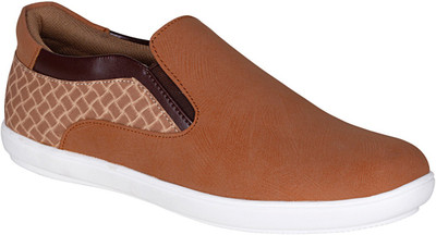 

Bachini Slip On Sneakers For Men(Brown, Tan