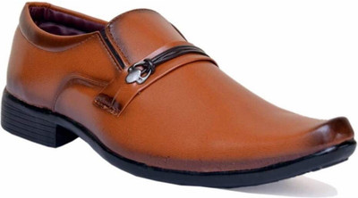 aarav shoe Party Wear For Men(Tan