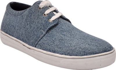 

Bxxy DESIGNER SPORTY SNEAKERS FOR MAN CASUAL LACE-UP SHOES WITH RUBBER SOLE Casuals For Men(Blue