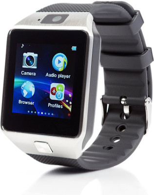 

estar Smartwatch with calling function compatible with Acer Liquid Jade S Silver Smartwatch(Black Strap free size)