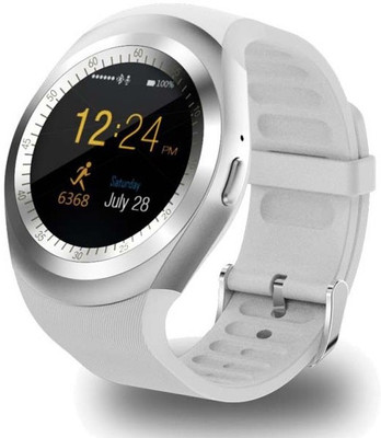 

Estar svr_y1.716 Silver Smartwatch(Silver Strap free size)