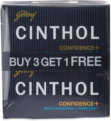 

Cinthol Confidence+ Soap(375 g, Pack of 3)