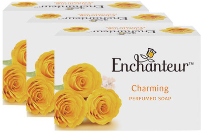 

Enchanteur Charming Perfumed Soap(300 g, Pack of 3)