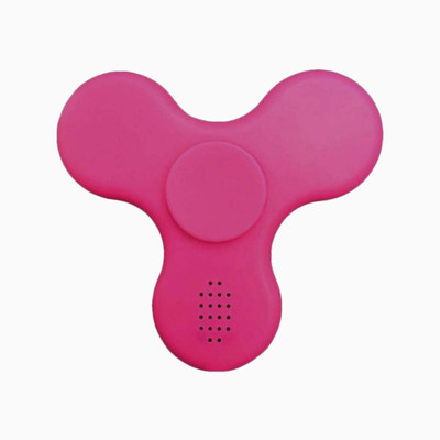 

Muren Bluetooth Hands Free Call cum Speaker Fidget Spinner(Pink)