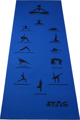 

Stag Yoga Mantra ASANA Blue 8 mm Yoga Mat