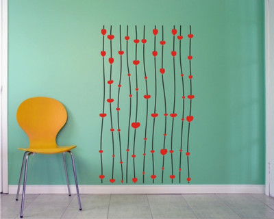 

Wall Guru  Home Décor wall Sticker(Pack of 1, Black
