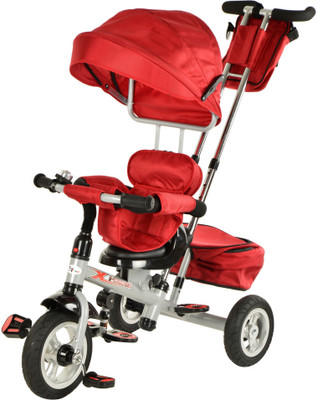 

Toyhouse Rubber Tyres Luxury Tricycle B32-3 Tricycle(Red)