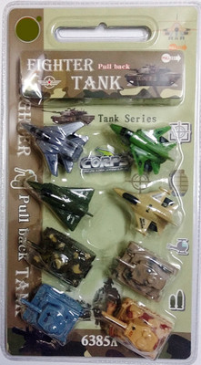 

Rean Fighter Tank Army Jet & Tankers(Multicolor)