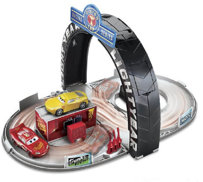 

Disney Disney Cars FBG43 Cars 3 Piston Cup Portable Play set(Multicolor)