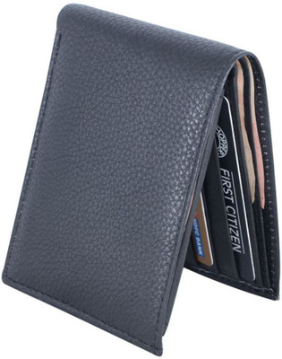 

Holboro Men Black Artificial Leather Wallet(9 Card Slots)