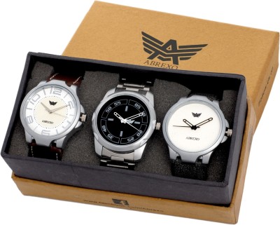 Abrexo Combo Of Three(Formal+Casual+Party Wear) Watches Watch  - For Boys   Watches  (Abrexo)