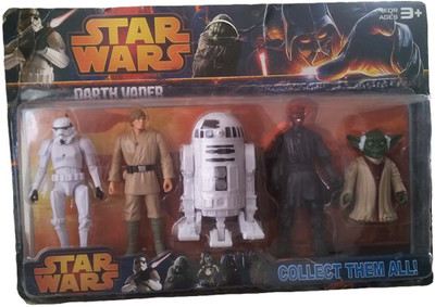 

kidoz kingdom ACTION FIGURES SET STAR WAR 5 FIGURES(Multicolor)