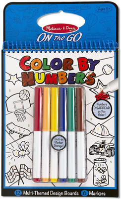 

Melissa & Doug On the Go Color by Numbers