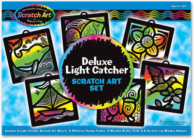 

Melissa & Doug Scratch Art - Light Catcher - Deluxe Boxed Set