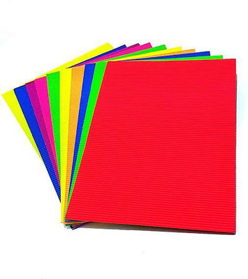 

SelectionWorld Corrugated Designer Series Corrugated Sheets Packet For Art And Craft Work