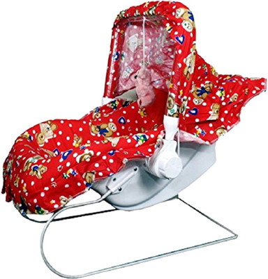 

Taaza Garam Kids High Quality Imported Baby Multipurpose Carry Cot (10 in 1) Red - Unisex Non-electric Bouncer(Red)