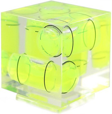 

Gadget Hero's Triple Axis Bubble Level Gradienter Hot Shoe Mount Camera Leveler(Three Axis)