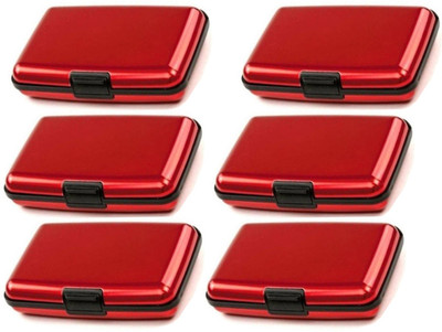 

Jeeya Slim & Stylish 6 Card Holder(Set of 6, Multicolor)