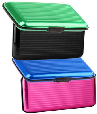 

Jeeya Multiple Cards Holder 6 Card Holder(Set of 4, Multicolor)