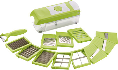 

irich 12 in 1 Nicer Dicer Chopper(12 Dicer Chopper), Green