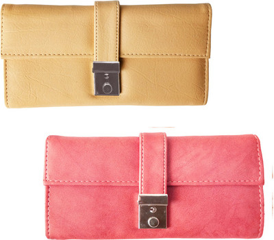 

Lady bar Casual Beige, Pink Clutch