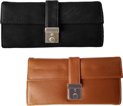 

Lady bar Casual Black, Tan Clutch