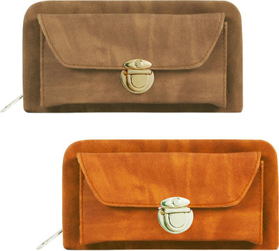 

Lady bar Casual Brown, Tan Clutch