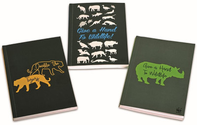 

WWF A5 Notebook(Wildlife Notebooks, Mixed, Pack of 3)