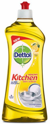 

Dettol Kitchen Slab and Dish Cleaning Gel(Lemon Fresh, 750 ml)