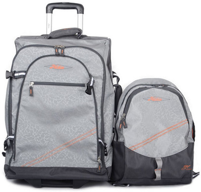 

Hobie 24 inch/61 cm Hobie Rolling 2-Wheel Upright with detachable backpack - H107060003 | Grey | Large Travel Duffel Bag(Grey)