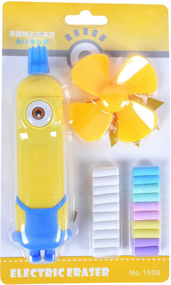 

SN toy zone Electric Eraser Non-Toxic Eraser(Yellow)