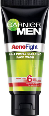 Garnier Men Acno Fight 6 in 1 Pimple Clearing Face Wash(100 g)