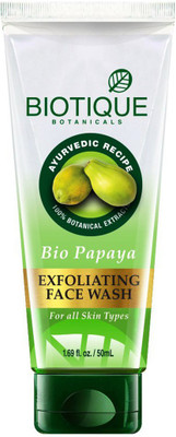 

Biotique Bio Papaya Exfoliating Face Wash(50 ml)