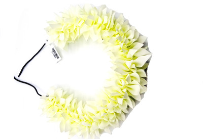 

Margam Artificial Gajra Flowers Bun Hair Band(Yellow)