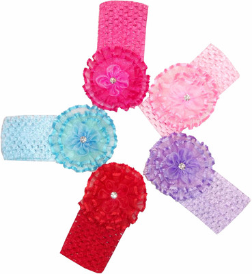 

Okji Enterprises Multicolor Head Band, Hair Accessory Set(Multicolor)