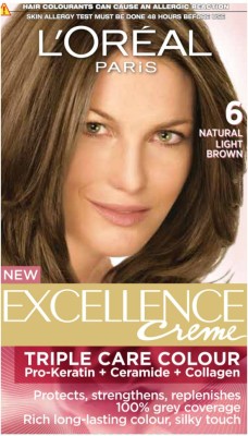 Buy L'Or�al Paris Excellence Creme , Natural Light Brown 6 on Flipkart |  