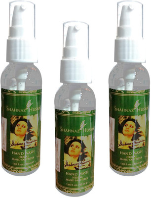 

Shahnaz Husain Hand Wash Herbal Hand Sanitizer(50 ml, Pump Dispenser, Pack of 3)