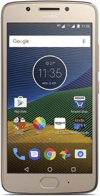 Moto G5 (Fine Gold, 16 GB)(3 GB RAM)  Mobile (Motorola)