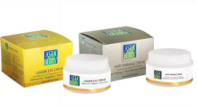 

Astaberry Anti Wrinkle Cream & Undereye Cream Combo(50 g)