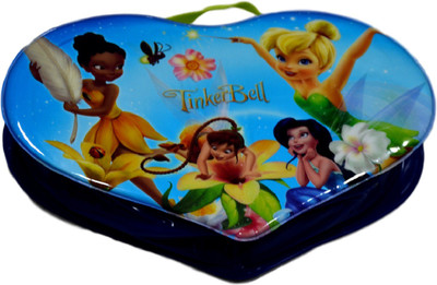 

Portia Tinker bell Princess Art Pvc Pencil Box(Set of 1, blue)
