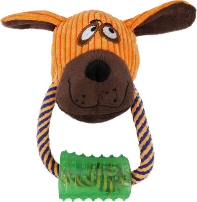 

SRI Imported High Quality Cute Smiley Face Toy For Puppy/Cat -Small Nylon Plush Toy For Dog